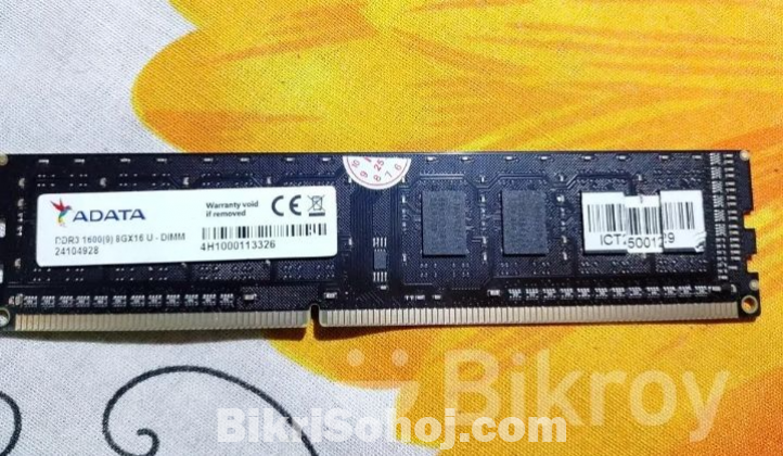 Adata ddr3 ram 8gb